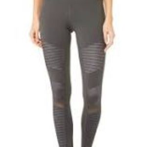 Alo Yoga Moto Leggings Black